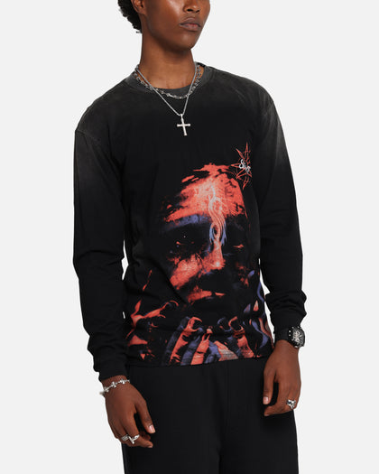 Slipknot Slipknot Long Sleeve T-Shirt Washed Black