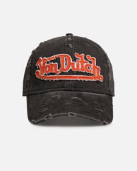 Von Dutch Von Dutch Dad Strapback Hat Washed Black