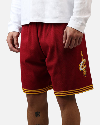 Mitchell & Ness Cleveland Cavaliers '15 Road Swingman Shorts Cardinal