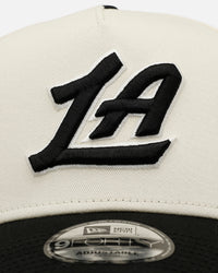 New Era Los Angeles Clippers 'Easy Chrome Black' 9FORTY A-Frame Snapback Chrome/Black