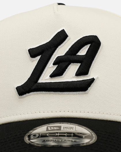 New Era Los Angeles Clippers 'Easy Chrome Black' 9FORTY A-Frame Snapback Chrome/Black