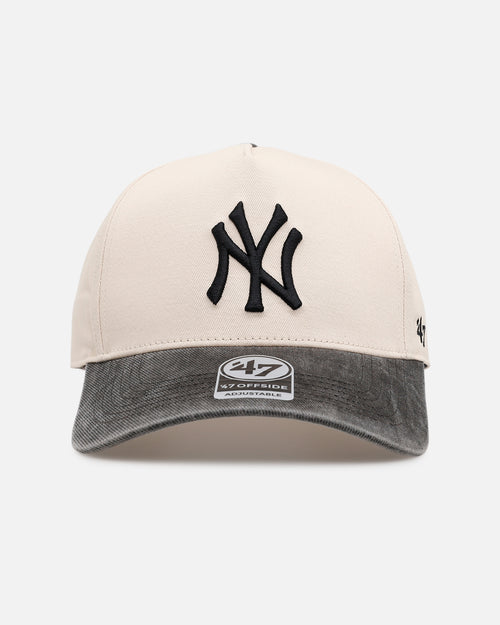 47 Brand New York Yankees 'Washed Black Visor' 47 Offside Snapback Natural