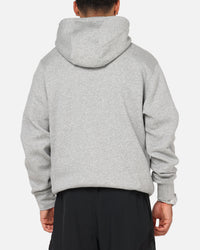 Nike Club Pullover Fleece Hoodie Dark Grey Heather