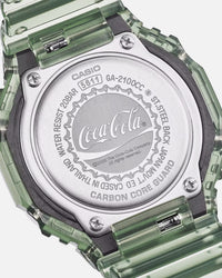 G Shock X Coca-Cola® GA2100CC-3A Watch Green