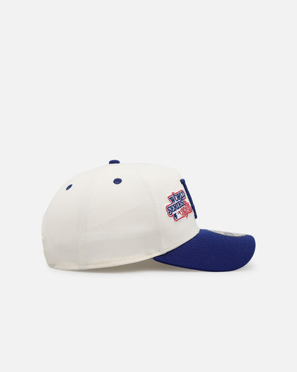 New Era Los Angeles Dodgers 'World Series Logo' 9FORTY A-Frame Snapback Chrome