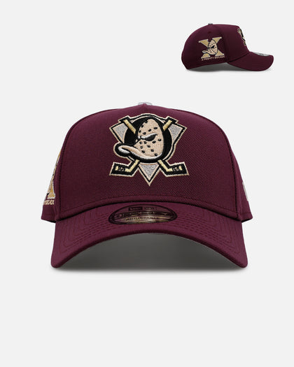 New Era Anaheim Ducks 'Plum' 9FORTY A-Frame Snapback Plum