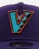 New Era Arizona Diamondbacks 'Upside Down Dbacks' 9FORTY A-Frame Snapback Purple