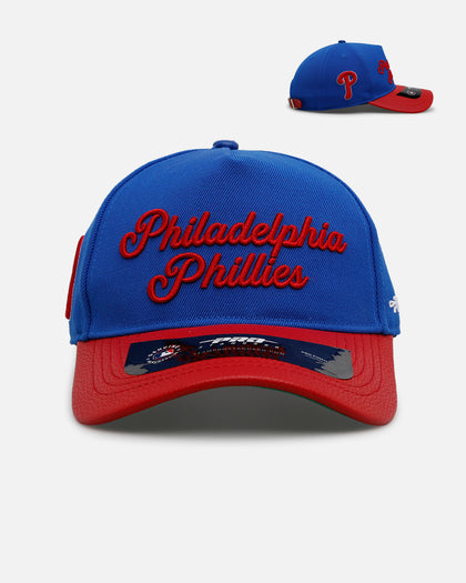 Pro Standard Philadelphia Phillies 'Sovenir' Pinch Front Strapback Blue/Red