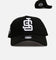 New Era San Francisco Giants 'Black White Upside Down Logo' 9FORTY A-Frame Snapback Black/White