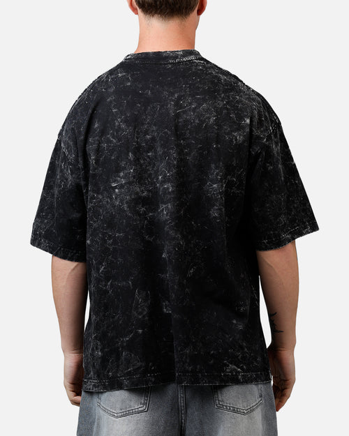 New Era Los Angeles Dodgers Boxy Essentials T-Shirt Washed Black