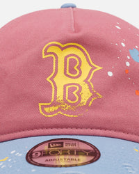 New Era Boston Red Sox 'Seasoned' 9FORTY A-Frame Strapback Pink/Blue