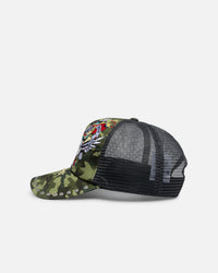 Ed Hardy Heart And Skull Trucker Snapback Camo