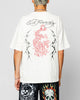 Ed Hardy Techno Oversized T-Shirt Vintage Wash