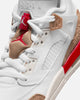 Jordan Kids' Spizike Low (GS) White/Fire-Red