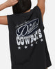 Mitchell & Ness Dallas Cowboys Americas Team Boxy Muscle T-Shirt Washed Black