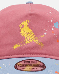 New Era St. Louis Cardinals 'Seasoned' 9FORTY A-Frame Strapback Pink/Blue
