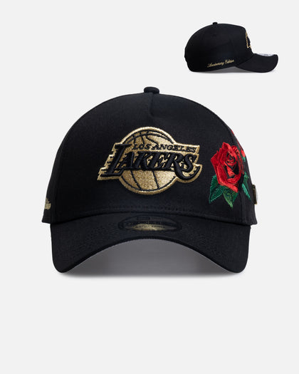 New Era Los Angeles Lakers 'Rose Special 10 Year Anniversary' 9FORTY A-Frame Snapback Black