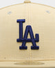 New Era Los Angeles Dodgers 'Raffia Front' 59FIFTY Fitted Vegas Gold
