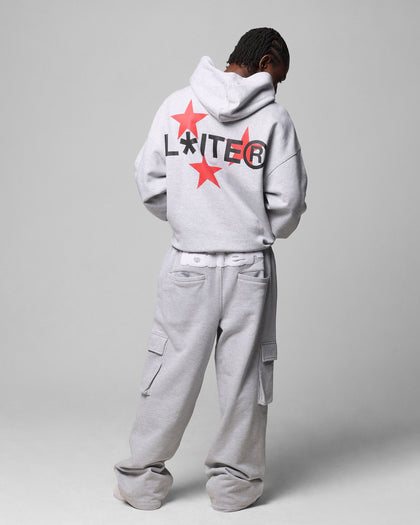 Loiter Trackstar Hoodie Grey Marle