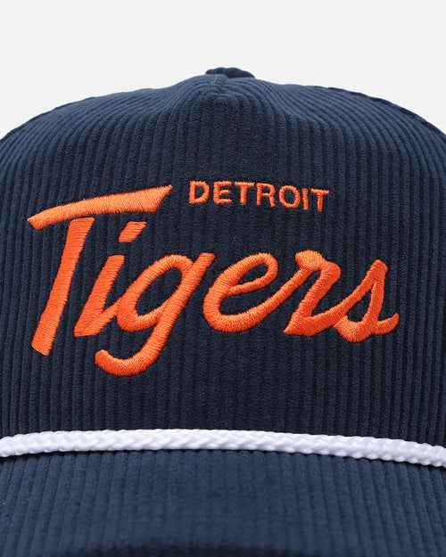 47 Brand Detroit Tigers 'MLB Opening Day' Corduroy Crossrope Hitch Snapback Navy