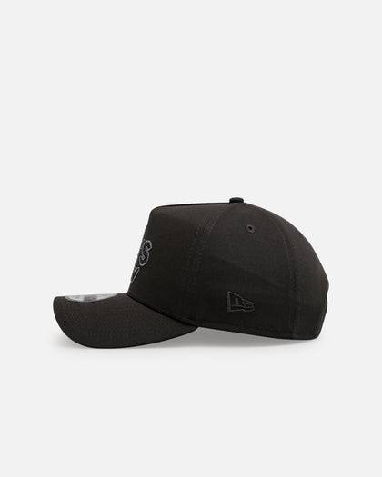 New Era Oakland Athletics 'Carbon Weave' 9FORTY A-Frame Snapback Black