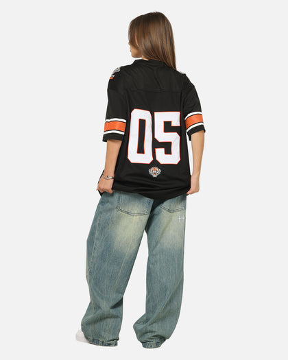 Bleacher Athletic Wests Tigers NRL Gridiron Mesh Jersey Official Team Color