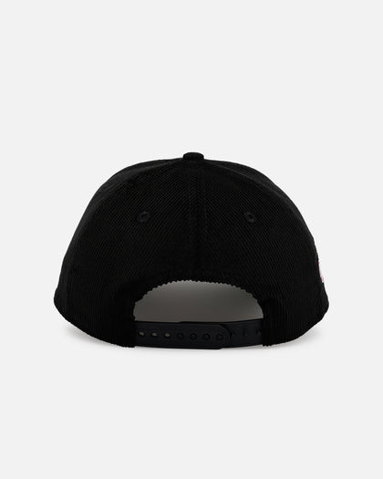 New Era Los Angeles Dodgers 'Black Cord' 9FORTY A-Frame Corduroy Snapback Black