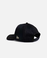 New Era New York Yankees 'Statement Suede 10 Year Anniversary' 9FORTY A-Frame Snapback Black Suede
