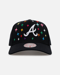 Mitchell & Ness Atlanta Braves 'Rhinestone Luxury' Pro Pinch Snapback Black