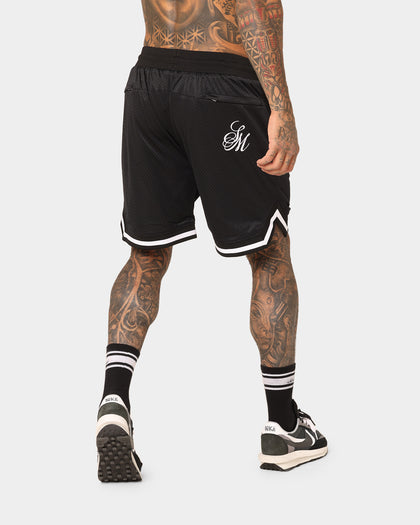 Saint Morta Saviour Mesh Basketball Shorts Black/White