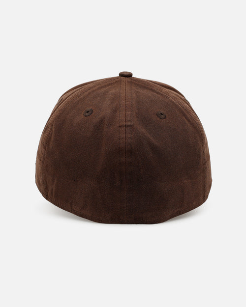 New Era San Diego Padres 'Waxed Canvas QS' 59FORTY A-Frame Fitted Brown