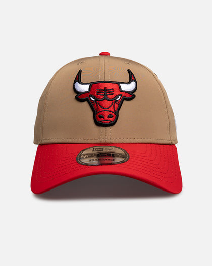 New Era Chicago Bulls "Prolite Two Tone" 9Forty A-Frame Snapback Beige/Khaki