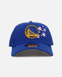 New Era Golden State Warriors 'Cherry Blossoms' 9FORTY A-Frame Snapback Official Team Color
