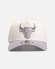 New Era Chicago Bulls 'Chrome Grey' 9FORTY A-Frame Snapback White/Silver