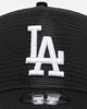 New Era Los Angeles Dodgers 'Black All Over Mesh' 9FORTY A-Frame Trucker Snapback Black Rigid/Black