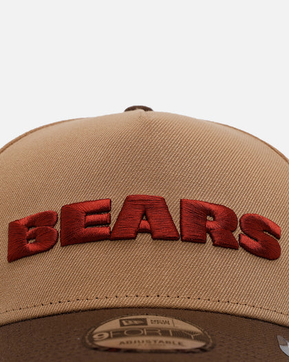 New Era Chicago Bears 'Thanksgiving Football' 9FORTY A-Frame Snapback Khaki