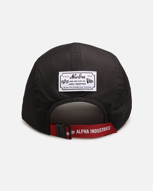 New Era Green Bay Packers 'New Era x Alpha Industries' Camper Strapback Black