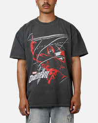 73Studio Marvel Daredevil Poster Heavyweight T-Shirt Black Wash