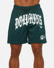 Mitchell & Ness Miami Dolphins Stars & Text Mesh Shorts Deep Sea Teal