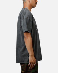 Saint Morta Liberty Boxy T-Shirt Black Wash
