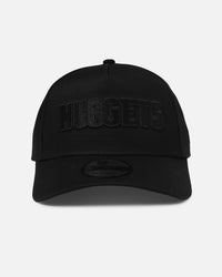 New Era Denver Nuggets 'NBA Black On Black' 9FORTY A-Frame Snapback Black