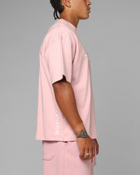 Loiter Hybrid Premium T-Shirt Dusty Pink