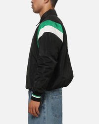 Bleacher Athletic New Zealand Warriors NRL Legacy Baseball Jacket Black