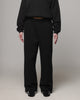 American Thrift Women's Straight Leg Trackpants Black