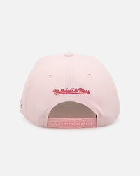 Mitchell & Ness Boston Red Sox 'Pink Camo' Pro Pinch Snapback Pink