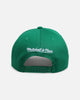 Mitchell & Ness Boston Celtics 'Upside Down Logo' Pro Pinch Snapback Green