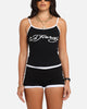 Ed Hardy Women's Logo Camo Singlet Black/White