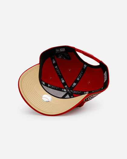 New Era Chicago Cubs 'Year Of The Snake' 9FORTY A-Frame Snapback Red/Gold