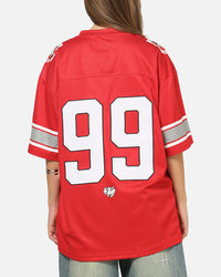 Bleacher Athletic St. George Illawarra Dragons NRL Gridiron Mesh Jersey Official Team Color