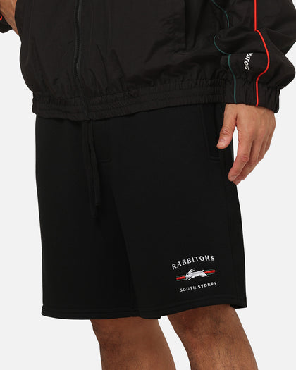 Bleacher Athletic South Sydney Rabbitohs NRL 1908 Track Shorts Black